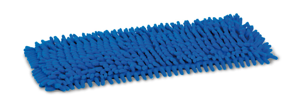 Microfasermop Chenille 40 cm blau