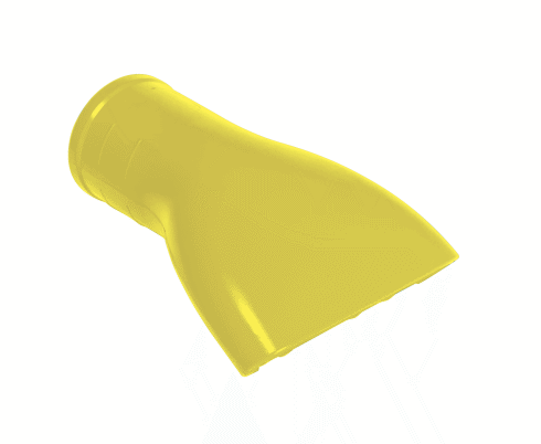 SILICONE NOZZLE FDA 120MM Yellow D40