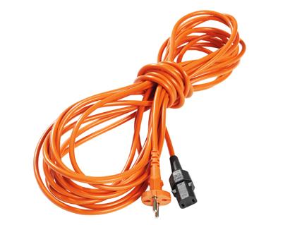 Netzkabel 15m, steckbar, orange