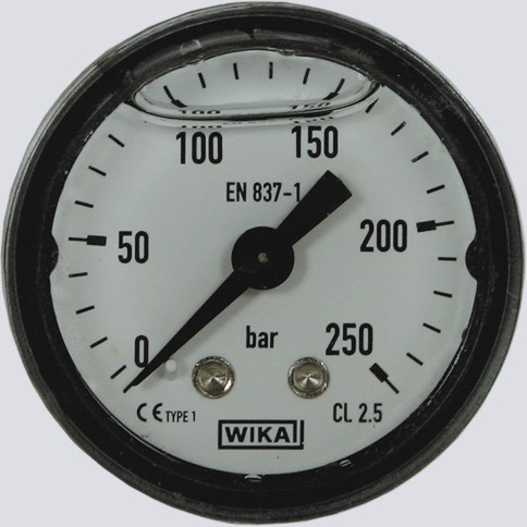 Manometer 0-250 bar 1/8  AG