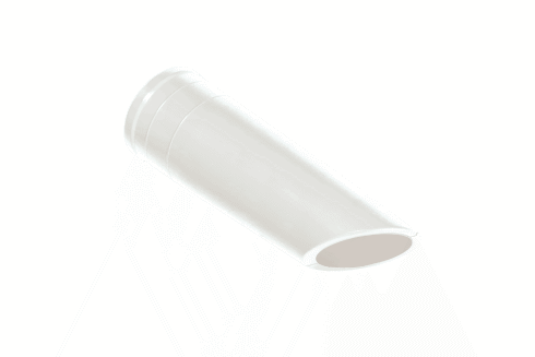 SILICONE CONE FDA WHITE D40